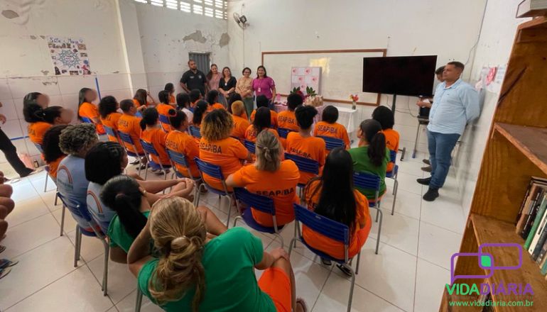 Março Mulher: Conjunto Penal de Teixeira realiza evento em comemoração ao mês da mulher para as internas