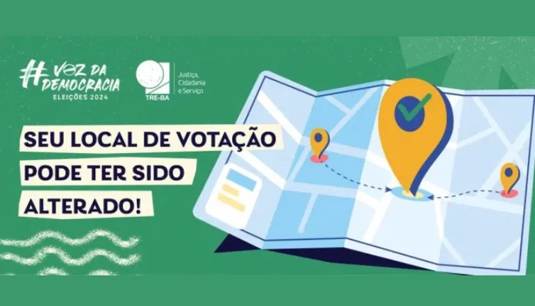 Eleições 2024: confira se seu local de votação foi alterado