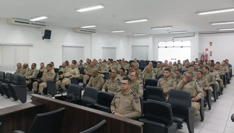 Reunião da Polícia Militar com Justiça Eleitoral aborda ações para as eleições em Teixeira de Freitas