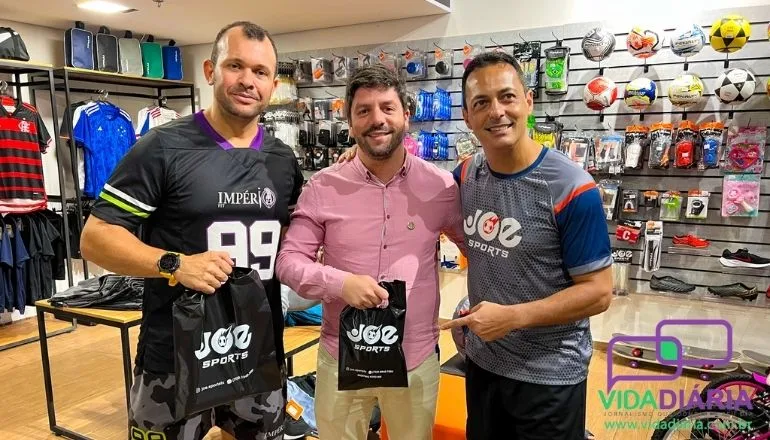 Joe Sports chegou com tudo em Teixeira: Nova loja de material esportivo é inaugurada no Shopping Pátio Mix