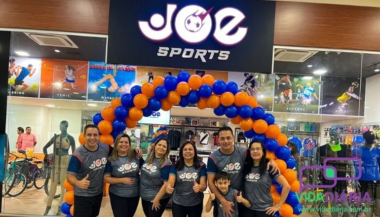 Joe Sports chegou com tudo em Teixeira: Nova loja de material esportivo é inaugurada no Shopping Pátio Mix