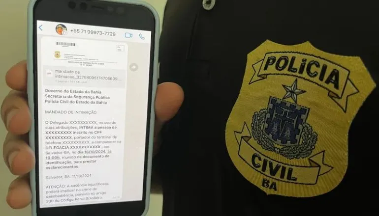 Polícia Civil amplia atendimento e passa a enviar intimações via WhatsApp