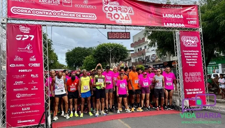 Sucesso de público e alimentos arrecadados destacam a importância social da 9ª Corrida Rosa: Confira os ganhadores em cada categoria!