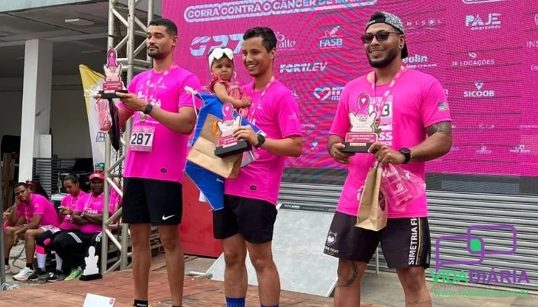 Sucesso de público e alimentos arrecadados destacam a importância social da 9ª Corrida Rosa: Confira os ganhadores em cada categoria!