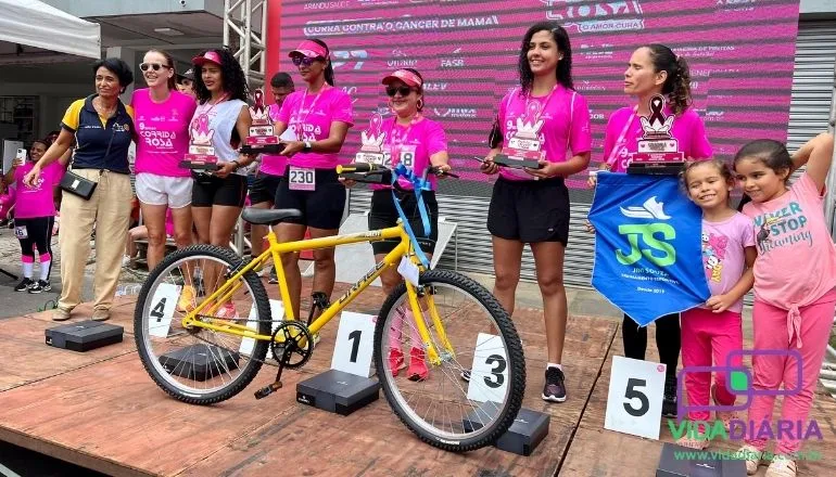 Sucesso de público e alimentos arrecadados destacam a importância social da 9ª Corrida Rosa: Confira os ganhadores em cada categoria!