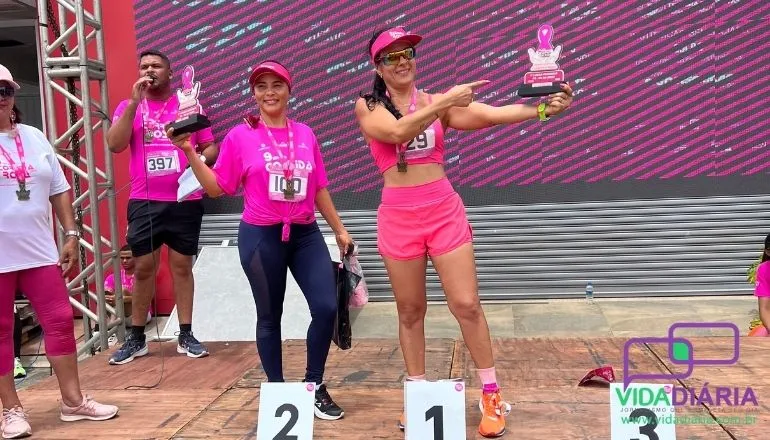 Sucesso de público e alimentos arrecadados destacam a importância social da 9ª Corrida Rosa: Confira os ganhadores em cada categoria!