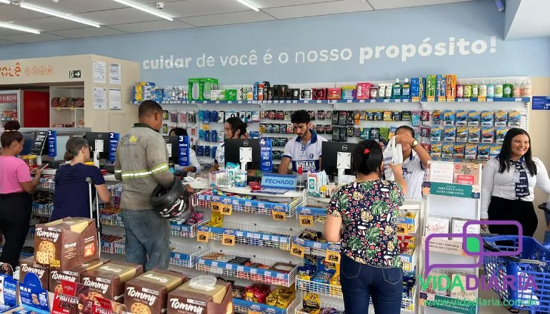 Drogaria Indiana inaugura a 11ª loja em Teixeira de Freitas, ao lado do Hospital Costa das Baleias