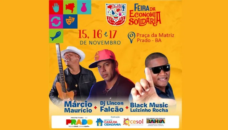 Feira da Economia Solidária em Prado: Cultura, Sustentabilidade e Diversidade