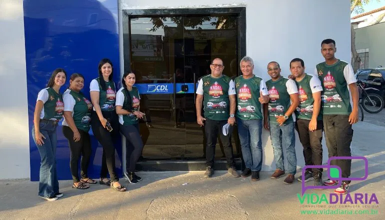 Com carreata foi lançada a Campanha Natal Fantástico 40 anos da CDL, 40 prêmios incluindo um Jeep Renegade