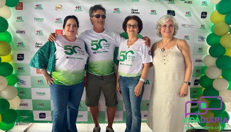 50 anos de Hospital Sobrasa: Familiares e equipe comemoram com um evento cheio de gratidão e saudades