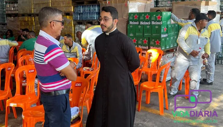 Momento de interação: Checon Distribuidora realizou o tradicional café da manhã de confraternização com todos os colaboradores