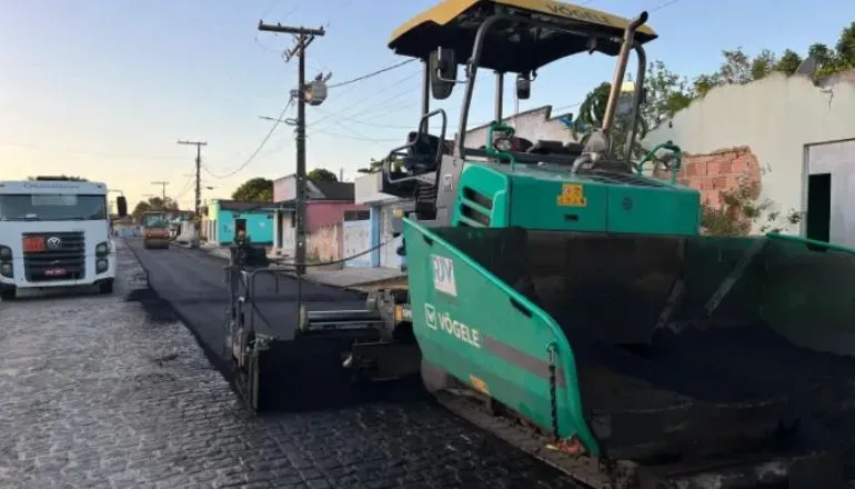 Pavimentação chega ao distrito de Guarani em Prado