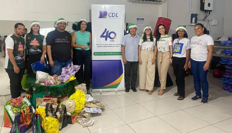 “Natal do Bem”, CDL Teixeira de Freitas e TV Santa Cruz realizam entrega de brinquedos arrecadados à instituições