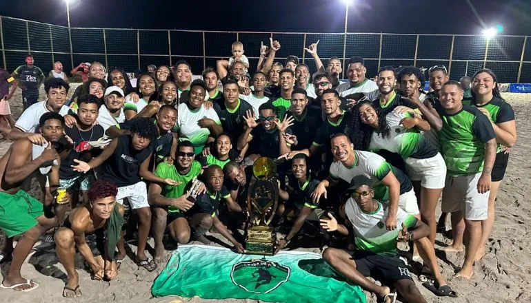 Baba da Orla é tetracampeão do Aberto de Beach Soccer nos Jogos de Verão de Alcobaça