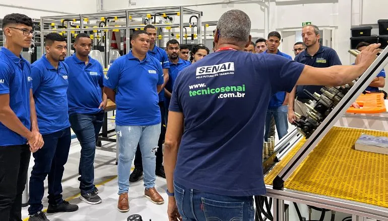 Senai de Teixeira de Freitas realiza aula inaugural do curso de Eletromecânica