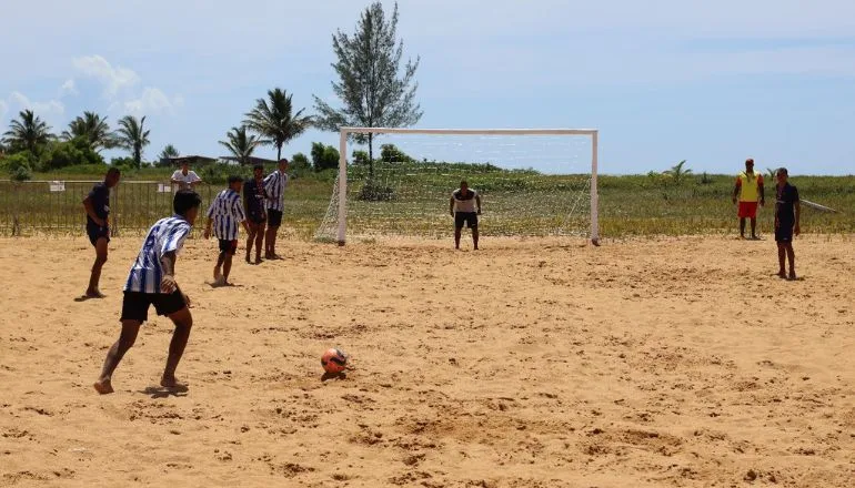 Baba da Orla é tricampeão de Beach Soccer nos Jogos de Verão 2025 em Nova Viçosa  