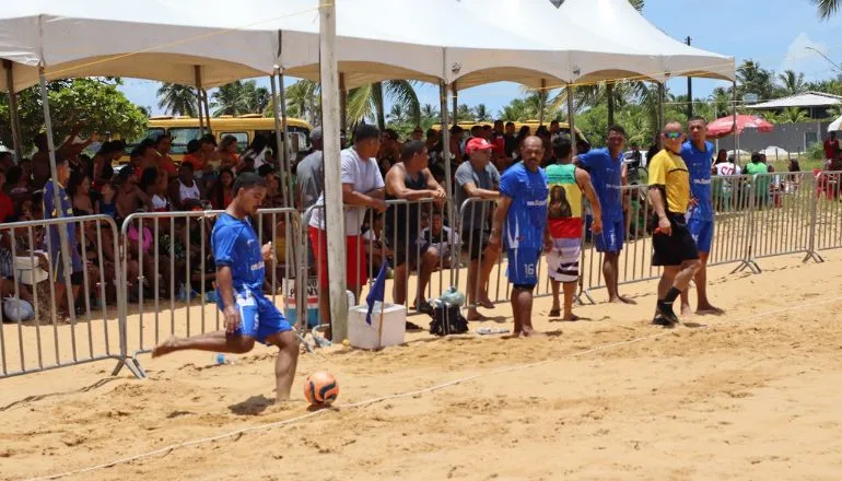 Baba da Orla é tricampeão de Beach Soccer nos Jogos de Verão 2025 em Nova Viçosa  