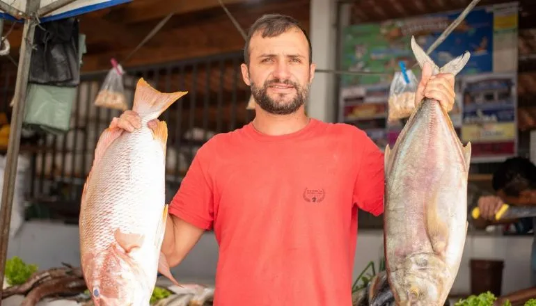 Peixaria do Mercado Municipal se prepara para atender a demanda da Semana Santa