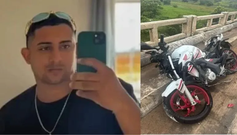 Motociclista morre em acidente na BR-101, em Itamaraju; Namorada fica ferida