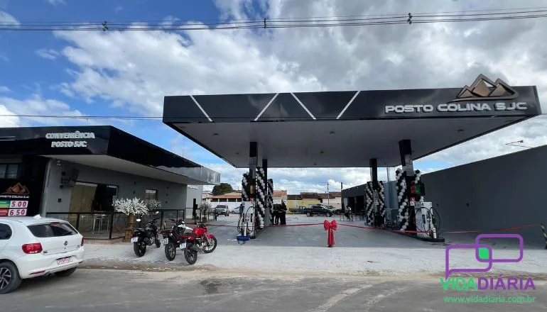 Dia de emoção: Posto de Combustível Colina 5JC é inaugurado e movimenta o bairro