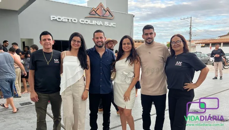 Dia de emoção: Posto de Combustível Colina 5JC é inaugurado e movimenta o bairro