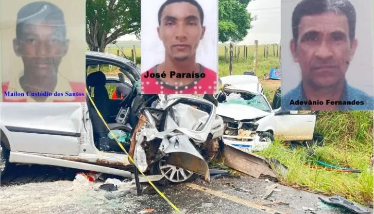 Grave acidente na BA-290 deixa três mortos e três feridos em colisão frontal em Teixeira de Freitas