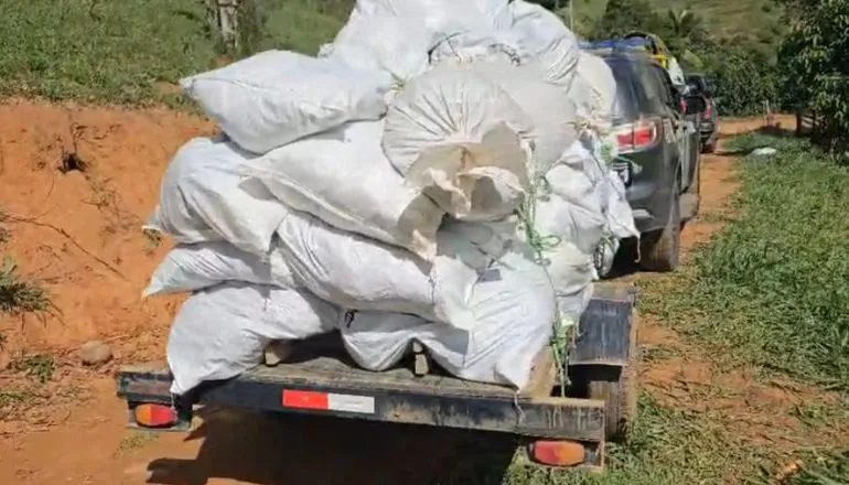 Operação Amordaçar apreende mais de meia tonelada de maconha em Itamaraju