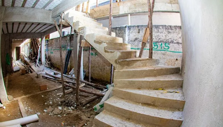Obras da Escola Jardim Caraípe seguem em ritmo acelerado
