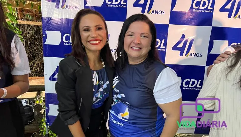 CDL de Teixeira de Freitas celebra 41 anos com grande festa e lança campanha de Natal
