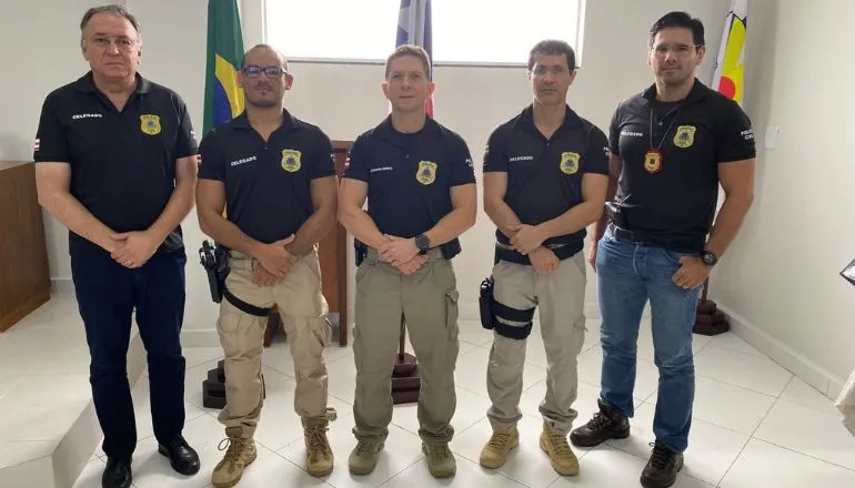 Delegado-Geral da Polícia Civil da Bahia visita a 8ª COORPIN e apresenta diretrizes de gestão