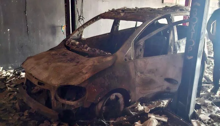 Incêndio destrói tudo em minutos na Garagem 75 e mobiliza solidariedade em Teixeira de Freitas