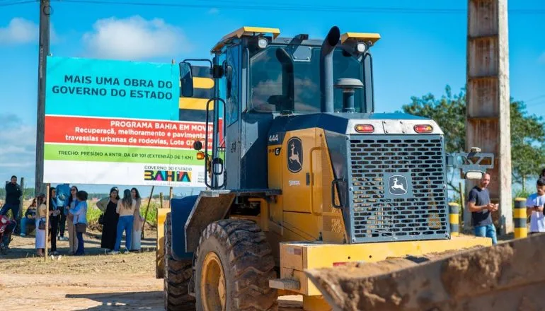 Prefeitura iniciou obras em avenidas estratégicas de Teixeira de Freitas nesta segunda (14); saiba mais