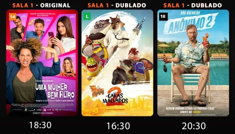 Cine Teixeira divulga programação da semana de 21 a 27 de agosto