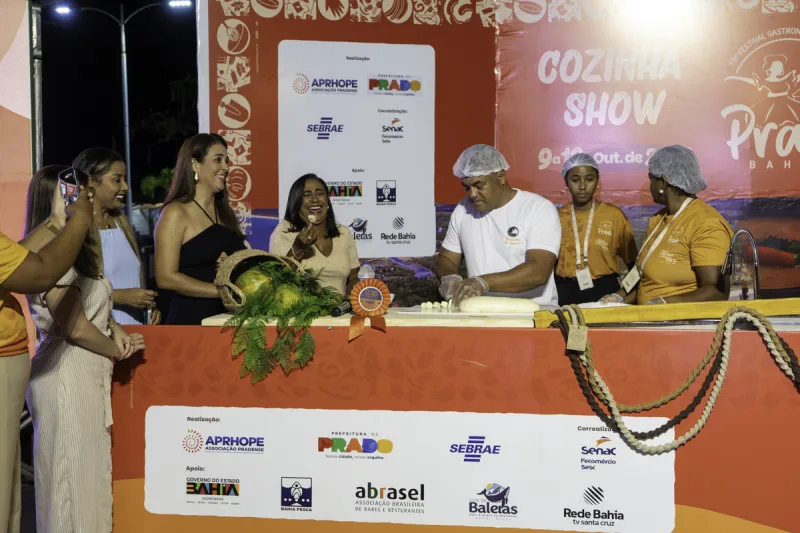 Abertura do 19º Festival Gastronômico e Cultural de Prado exala baianidade e potencialidade local