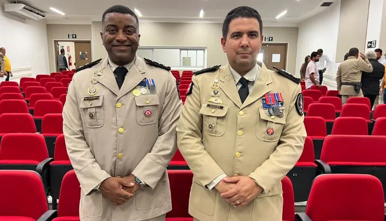 Major Barbosa assume comando da 87ª CIPM em Teixeira de Freitas e Major Neto segue como Subcomandante do 13º BEIC