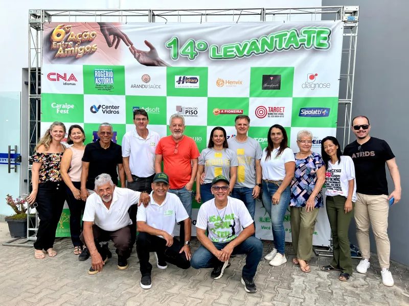 Levanta-te realiza sorteio da 6ª edição da Ação Entre Amigos em Teixeira: veja os nomes dos ganhadores  Levanta-te realiza sorteio da 6ª edição da Ação Entre Amigos em Teixeira: veja os nomes dos ganhadores