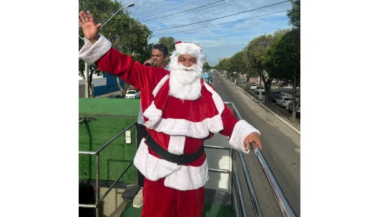 Carreata marca o lançamento da Campanha Natal Premiado 2025 de Teixeira