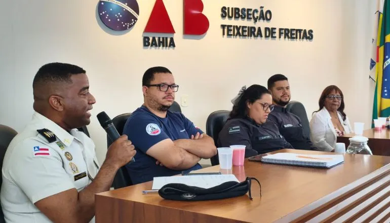 Comandante da 87ª CIPM destaca importância da inteligência policial e das escolhas individuais em debate da OAB sobre encarceramento racial Comandante da 87ª CIPM destaca importância da inteligência policial e das escolhas individuais em debate da OAB sobre encarceramento racial