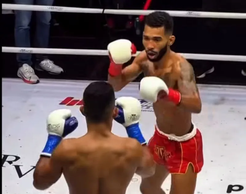 Teixeirense Neimar Almeida é campeão do maior torneio de Muay Thai da América Latina