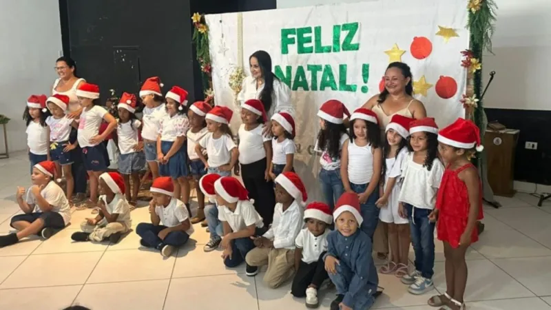 Cantata de Natal emociona comunidade da EMEI Gelson Oliveira Costa Cantata de Natal emociona comunidade da EMEI Gelson Oliveira Costa