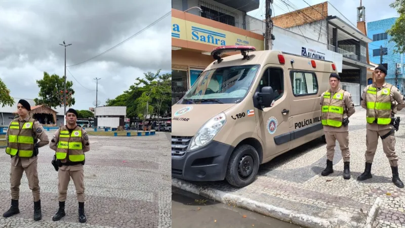 Polícia Militar intensifica policiamento em Teixeira de Freitas durante o período natalino Polícia Militar intensifica policiamento em Teixeira de Freitas durante o período natalino