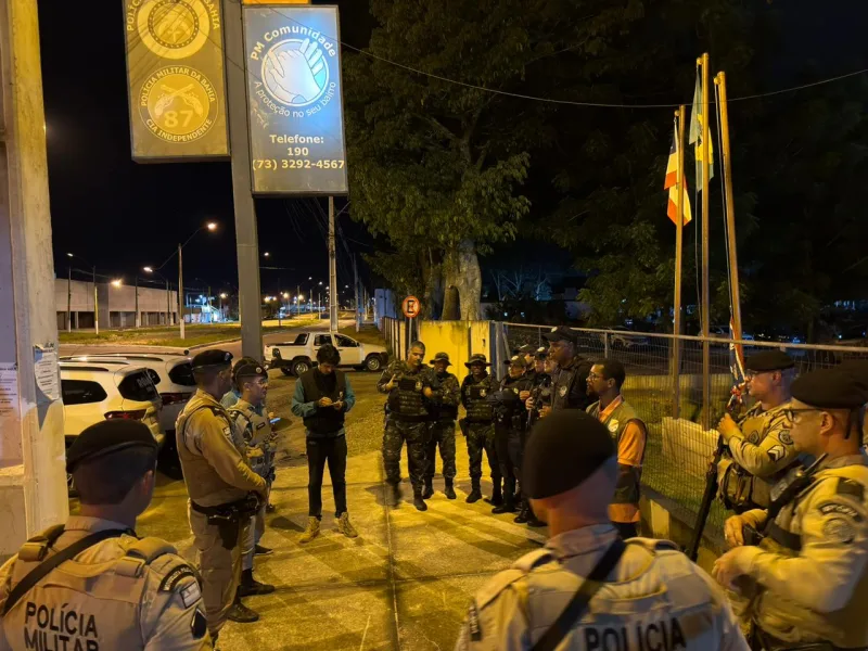 Polícia Militar realiza Operação Paredão para coibir poluição sonora em ação conjunta em Teixeira de Freitas