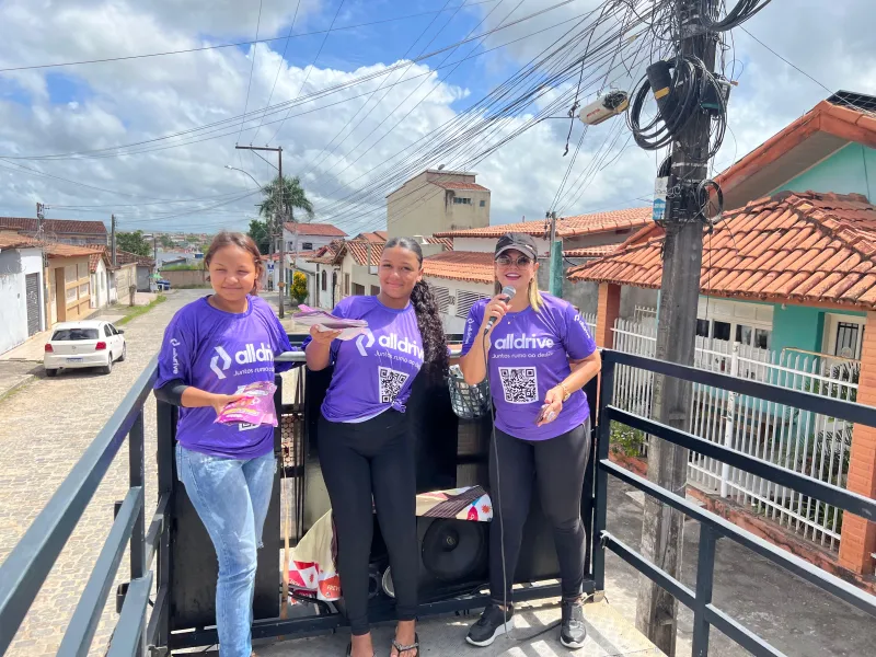 AllDrive aplicativo de mobilidade intensifica ações nos bairros e amplia presença no Extremo Sul da Bahia