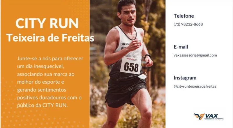 City Run Teixeira de Freitas abre inscrições e promete grande evento esportivo no município