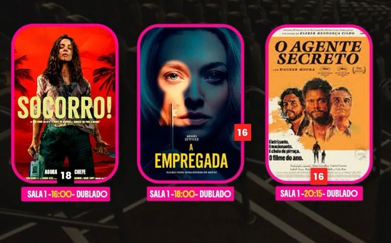 Semana do Cinema oferece ingressos a partir de R$ 12 no Cine Teixeira