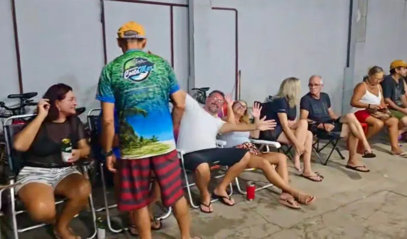 Estação Bike promove encontro especial entre viajantes de motohomes, ciclistas e moradores da região