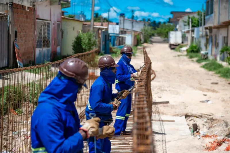 Macrodrenagem avança no bairro Redenção e microdrenagem já alcança 60% de execução