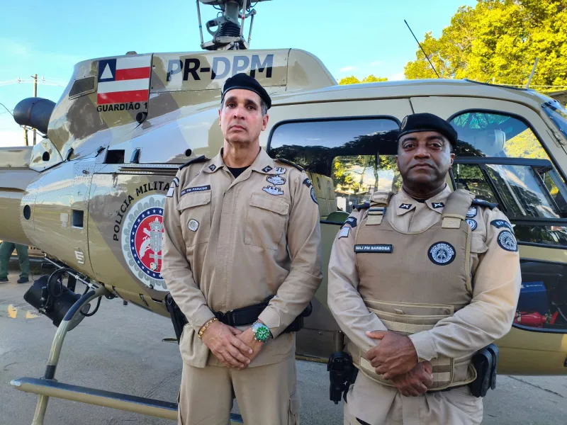 Helicóptero da PMBA chega ao extremo sul para reforçar combate ao crime organizado