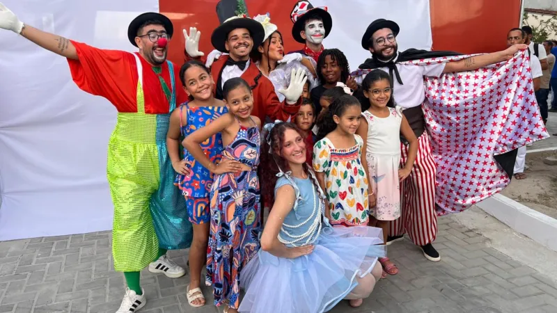 “Estudei aqui há 40 anos”: Prefeito de Teixeira entrega a nova Escola Recreio