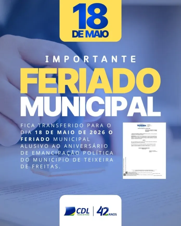 Comércio terá horário especial para o Dia das Mães; CDL e Sincomércio informam mudança no feriado municipal